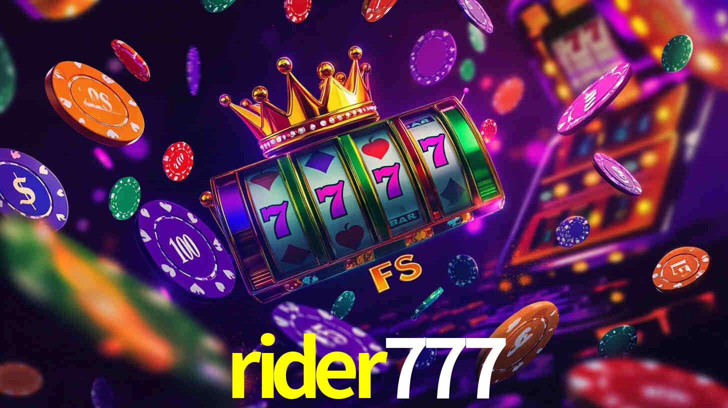 rider777 App Interface
